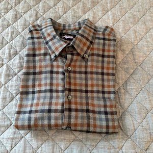 Beautiful Scott Barber Flannel Shirt